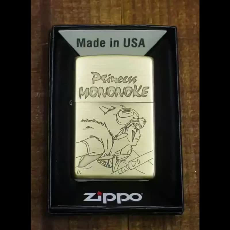 【ZIPPO官方旗舰店】吉卜力-魔法公主 - 小桑防风打火机 ZA-6-S01 - 其他 - 铜/黄铜 金色