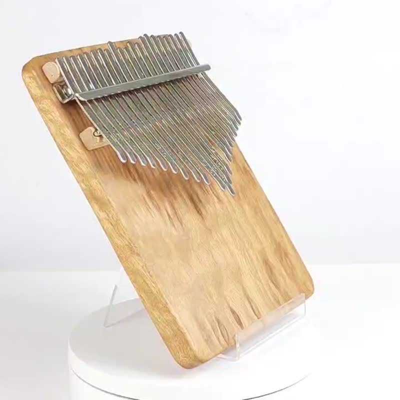 尤加利拇指琴/ KALIMBA / 21音拇指琴 - 吉他/乐器 - 木头 金色