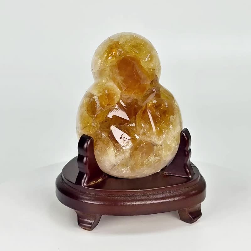 巴西黄晶花生 520525 - 摆饰 - 水晶 黄色