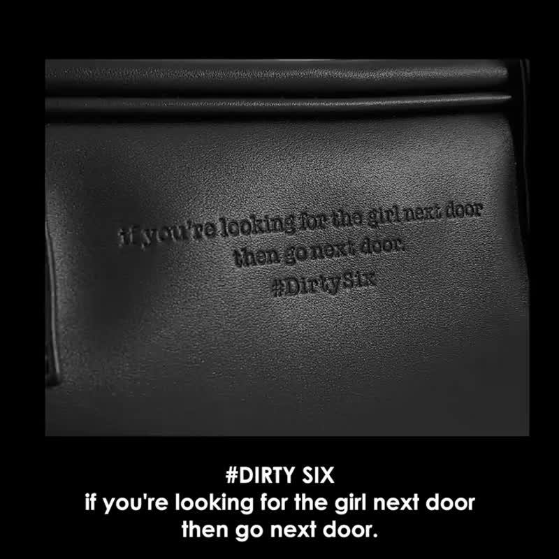 黑色 girl next door 3色 設計感大容量單肩斜背造型方包公事包 - 公文包/医生包 - 人造皮革 黑色