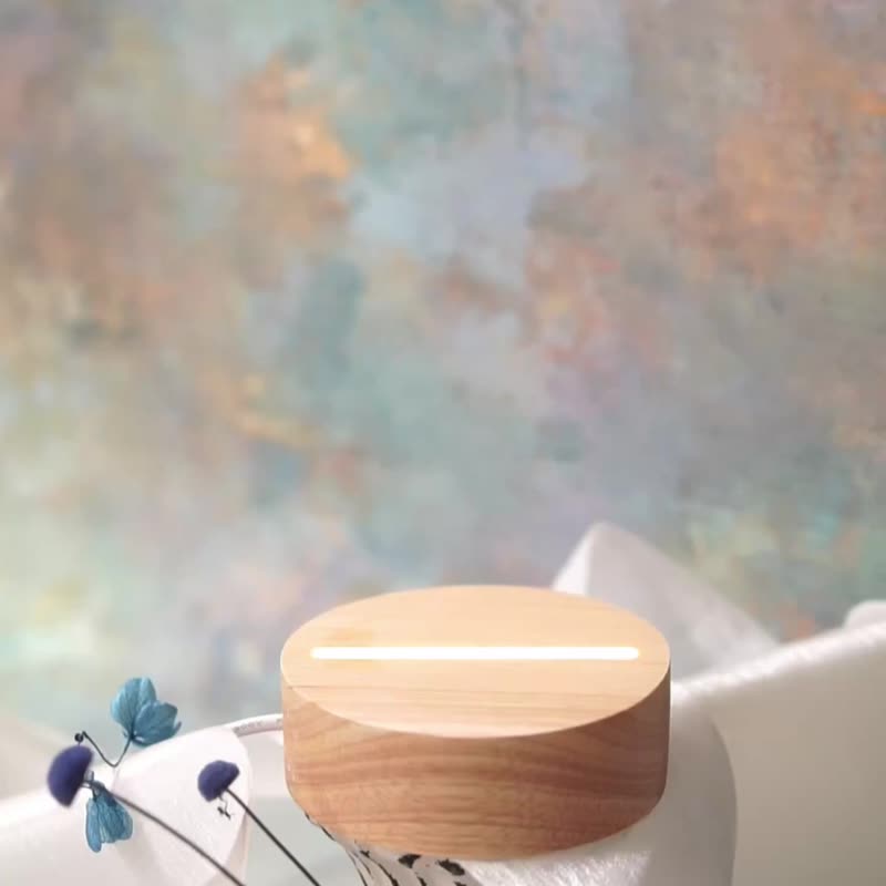 浮游花暖灯礼盒 – 深海微光 - 干燥花/捧花 - 植物．花 多色