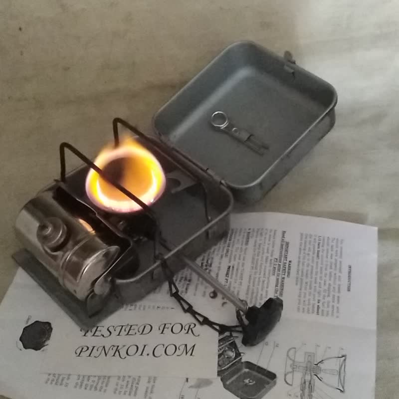 TOURIST PT-1 静音汽油炉升级版 - 露营用品 - 其他金属 金色