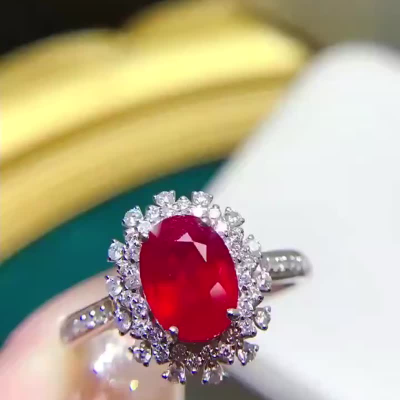 红宝石戒指主石2.01ct - 戒指 - 宝石 