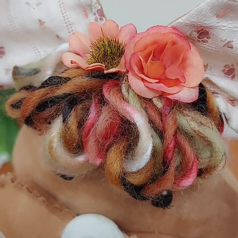 淑女兔面纸套 | 可挂可站 | 长版 - 纸巾盒 - 棉．麻 多色