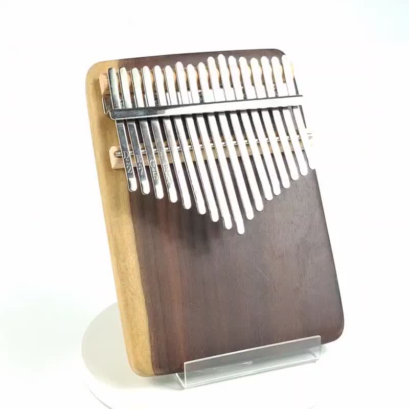 牛角木拇指琴/17音拇指琴/KALIMBA - 吉他/乐器 - 木头 咖啡色