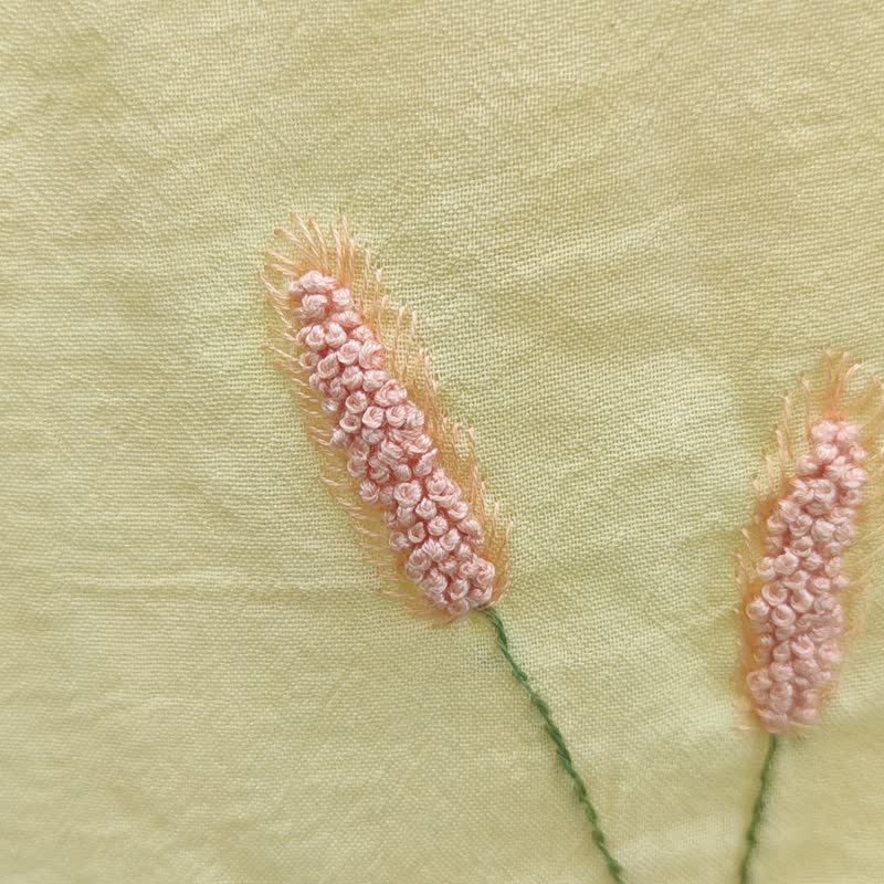 Millet - 刺绣黄色衬衫 - 女装上衣 - 棉 黄色