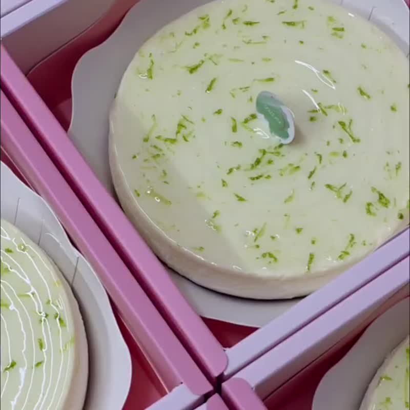不酸！清柠重奶酪蛋糕 (六寸) 苹果日报得奖蛋糕 - 蛋糕/甜点 - 新鲜食材 绿色
