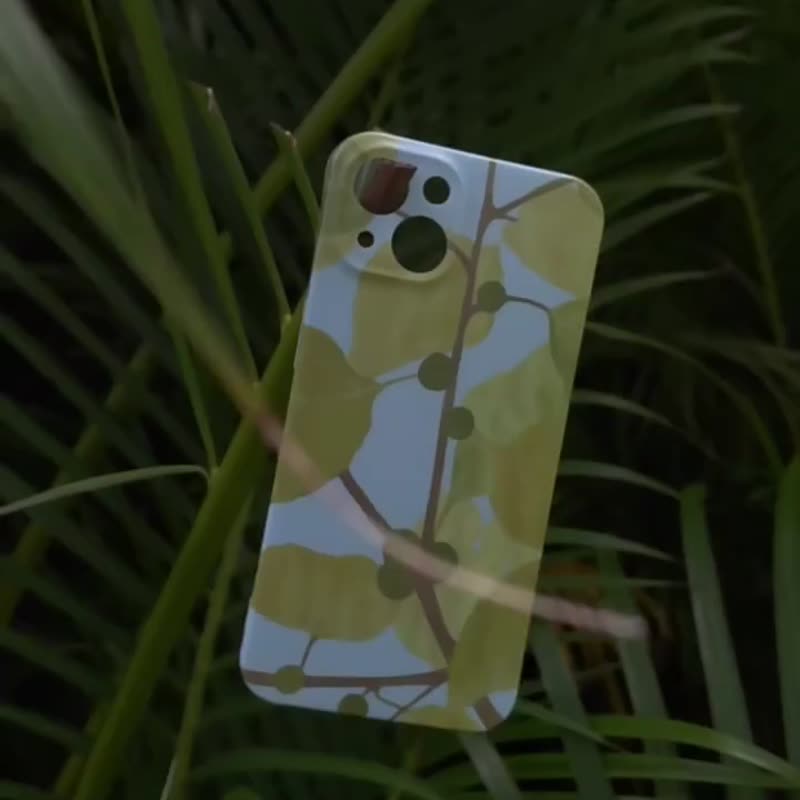 原创 插画春天 好的种子iPhone全包手机壳 - 手机壳/手机套 - 硅胶 绿色