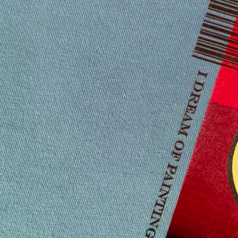 【台丸兄弟】梵谷 大学T/男T恤/女上衣/中性T/刷毛上衣 - 男装上衣/T 恤 - 棉．麻 灰色