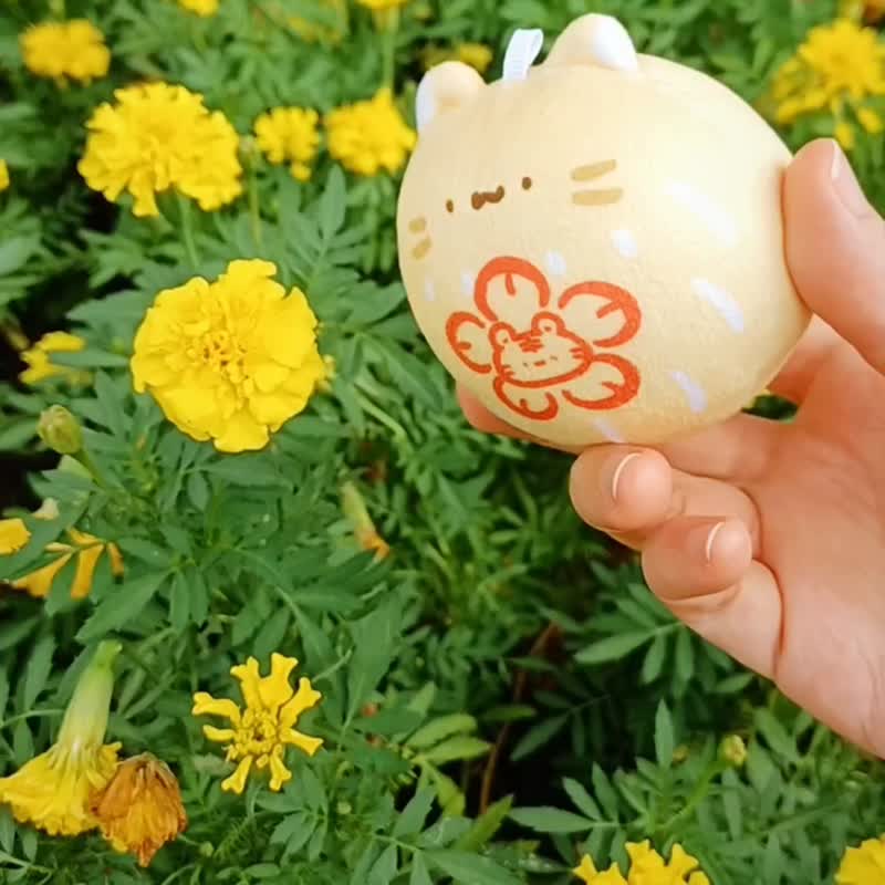 Mo吉猫状元饼团子 - 玩偶/公仔 - 其他材质 黄色