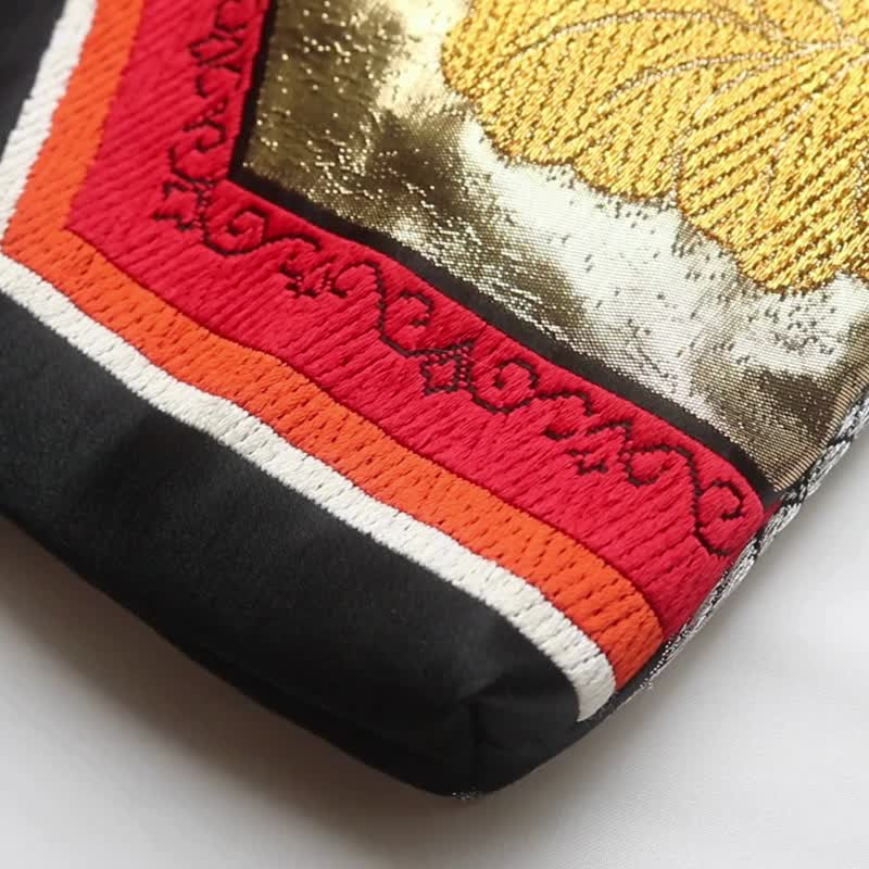 和服腰带改制斜挎包 | 古董腰带升级再造 | 孤品 | 日本手工制 - 手提包/手提袋 - 其他材质 多色