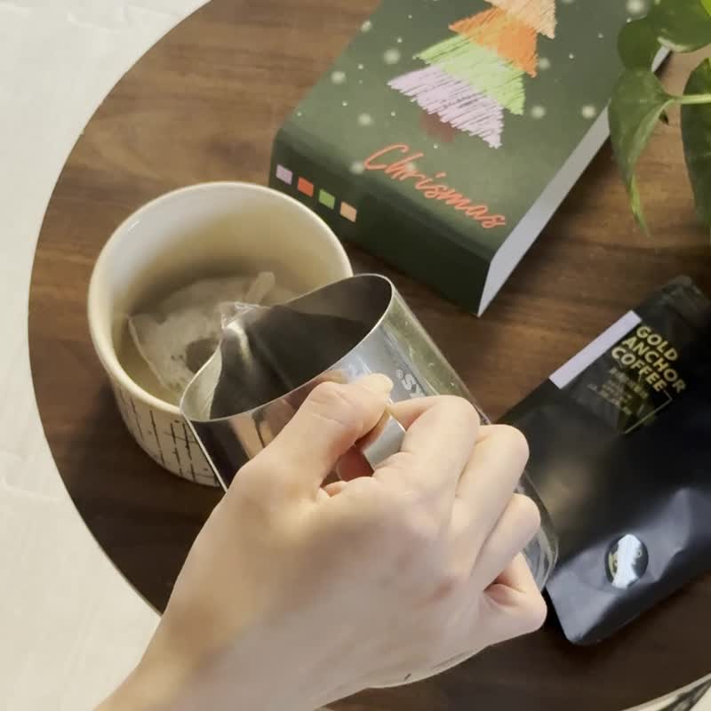 【圣诞礼盒】3支酒香豆子 - 咖啡茶包 - 咖啡豆 - 交换礼物 - 咖啡 - 新鲜食材 