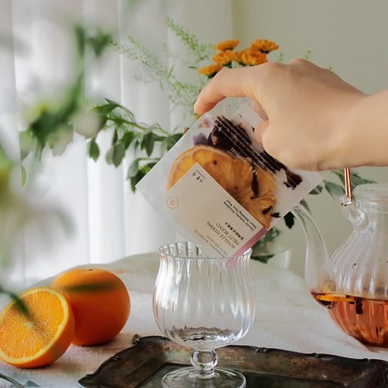 【双拼礼盒】 鲜炖燕窝&小草作 果干水/养生茶 6入 - 健康/养生 - 新鲜食材 紫色