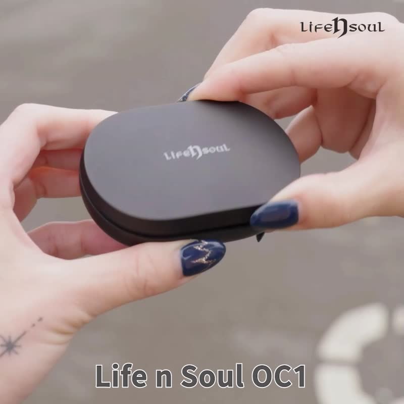 【Life n Soul】开放式蓝牙耳机(OC1) - 耳机 - 其他金属 黑色