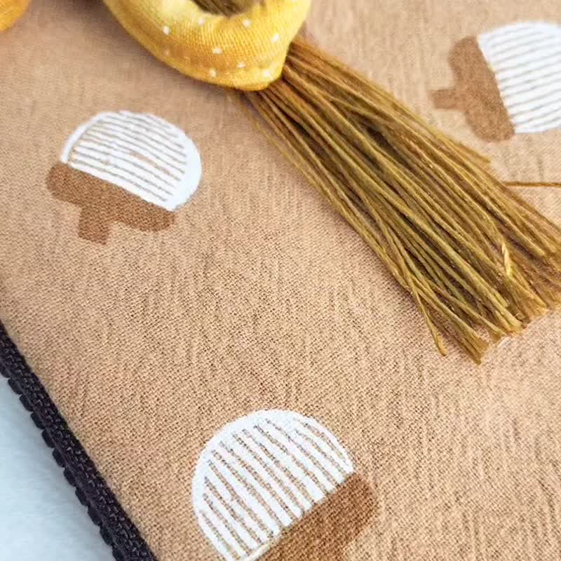 御守零钱包/橡树果实 - 零钱包 - 棉．麻 
