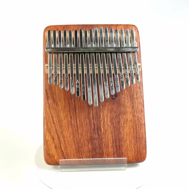大果紫檀拇指琴/17音拇指琴/KALIMBA - 吉他/乐器 - 木头 咖啡色