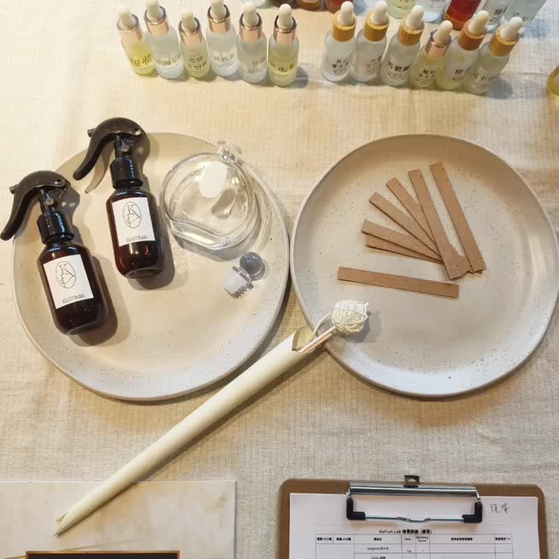 韩国KDCA 空间扩香 |  调香证书课程 | 扩香瓶 & 空间喷雾 | 台中 - 蜡烛/香氛 - 精油 