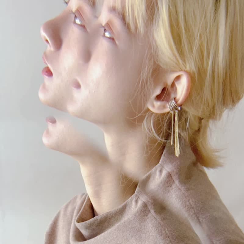 暮光系 | Lapis - 梭 * 耳骨夹 耳夹 - 耳环/耳夹 - 铜/黄铜 金色