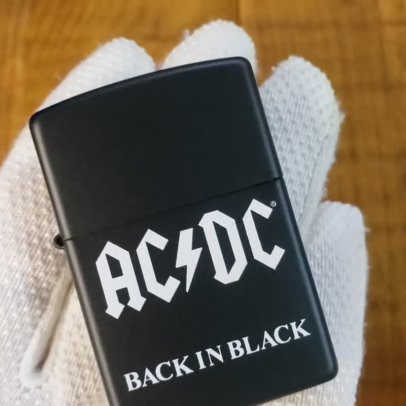 【ZIPPO官方旗舰店】AC/DC乐团联名款防风打火机 49015 - 其他 - 铜/黄铜 