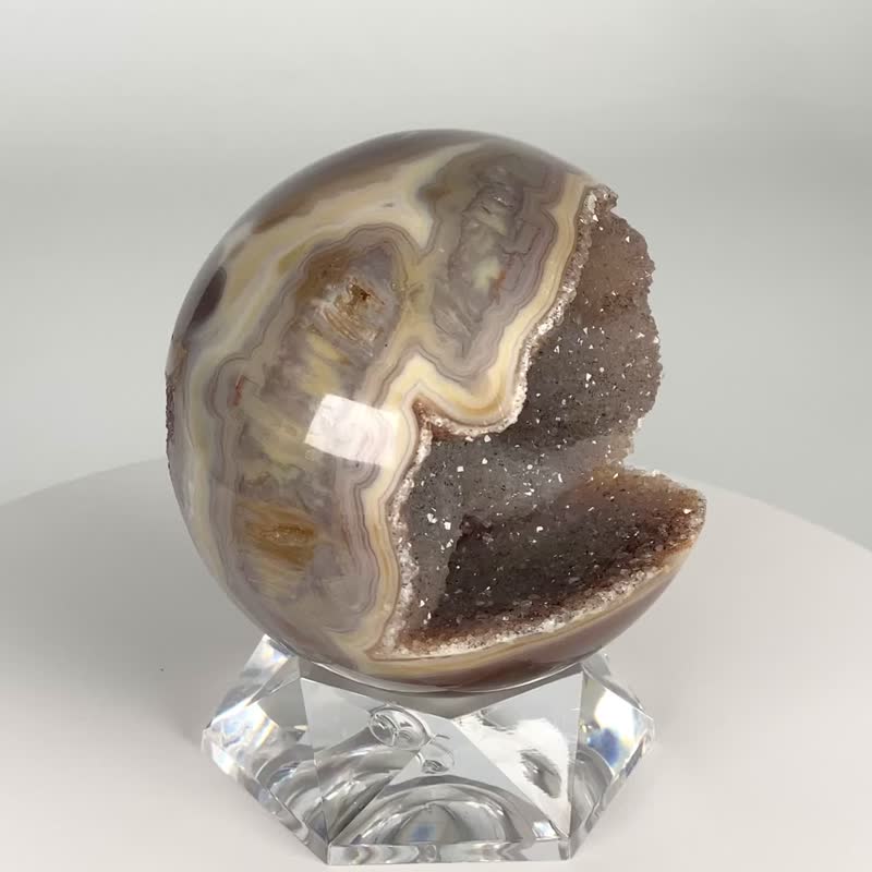 玛瑙许愿晶球 990657 - 摆饰 - 水晶 多色