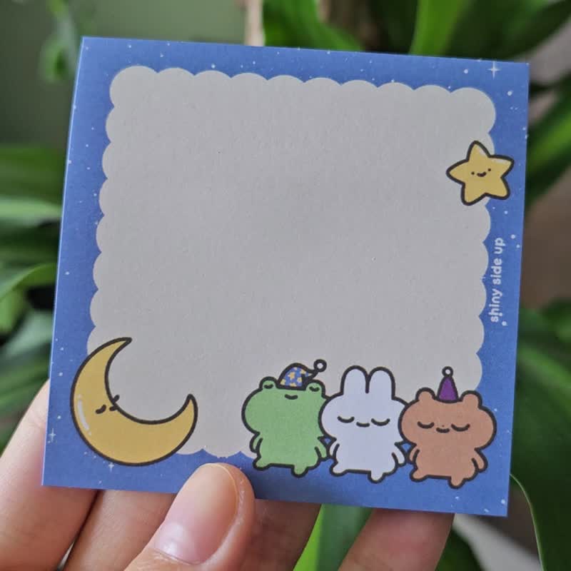 可爱小伙伴 - 可爱便利贴 - 便条纸/标签贴 - 纸 蓝色