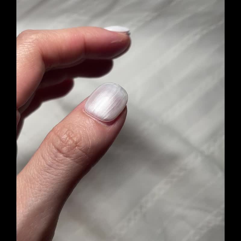 【订制】NO.003 岚 | 手工穿戴甲 - 指甲油/指甲贴 - 其他材质 蓝色