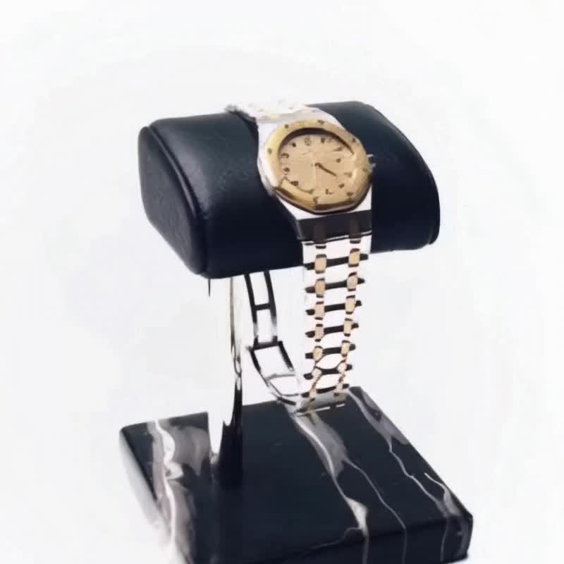 Tosca | Leather Watch Stand-Single Black 真皮表座 |置表架 - 男表/中性表 - 真皮 