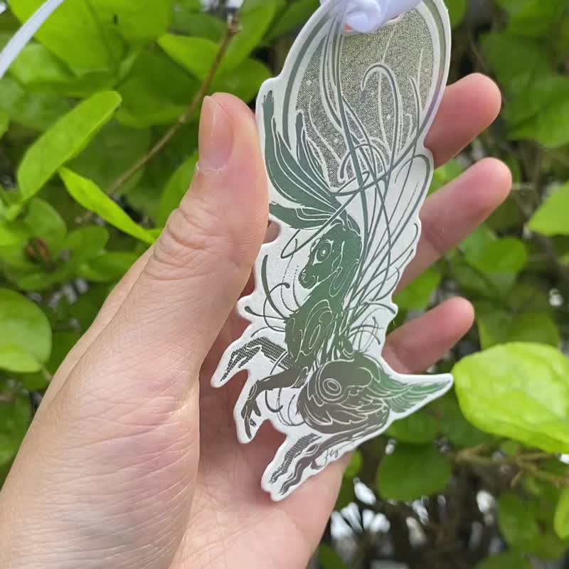 月兔纸书签 - 书签 - 纸 银色
