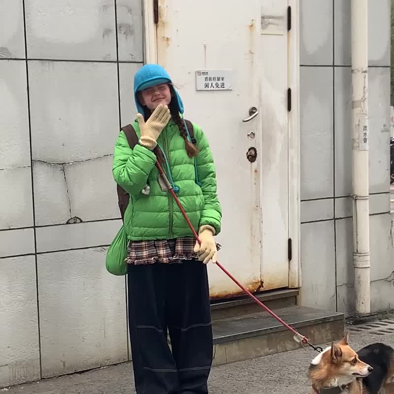 odd maker新标90白鸭绒排骨连帽羽绒服女廓形显瘦保暖休闲短外套 - 女装休闲/机能外套 - 羽绒 