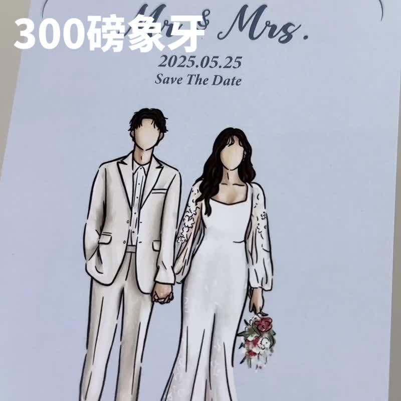 【自备档喜帖印制】少量印刷 大量印刷 双面喜帖 婚卡印刷 喜帖印 - 喜帖 - 纸 多色