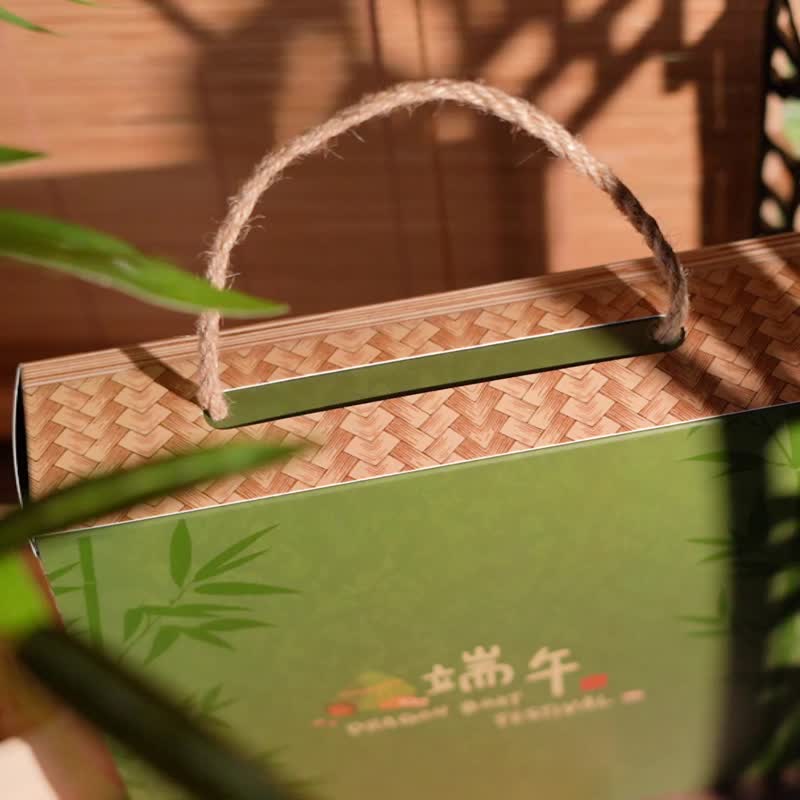 【满五万免费烫金/一件包邮】端午戳戳乐 每格戳开皆惊艳美味 - 手工饼干 - 纸 绿色