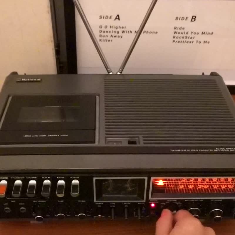 日本 昭和 国际牌 National RS-4400 卡带 播录机 古物 古董家电 - 摆饰 - 其他材质 多色