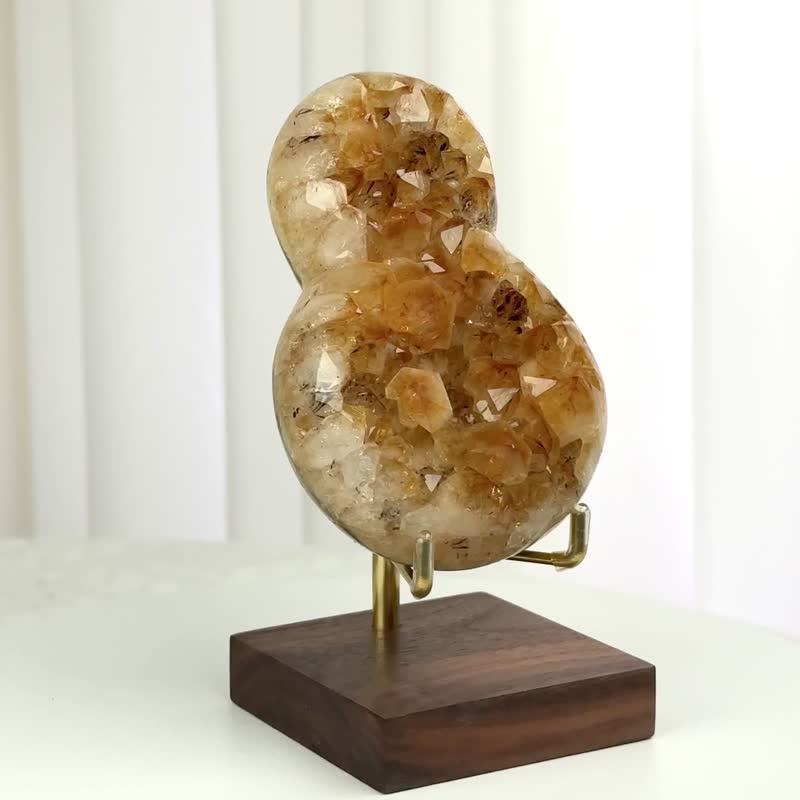 巴西黄晶花生 820380 - 摆饰 - 水晶 黄色