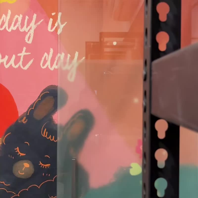 可爱磁吸小灯箱 - 摆饰 - 其他材质 红色