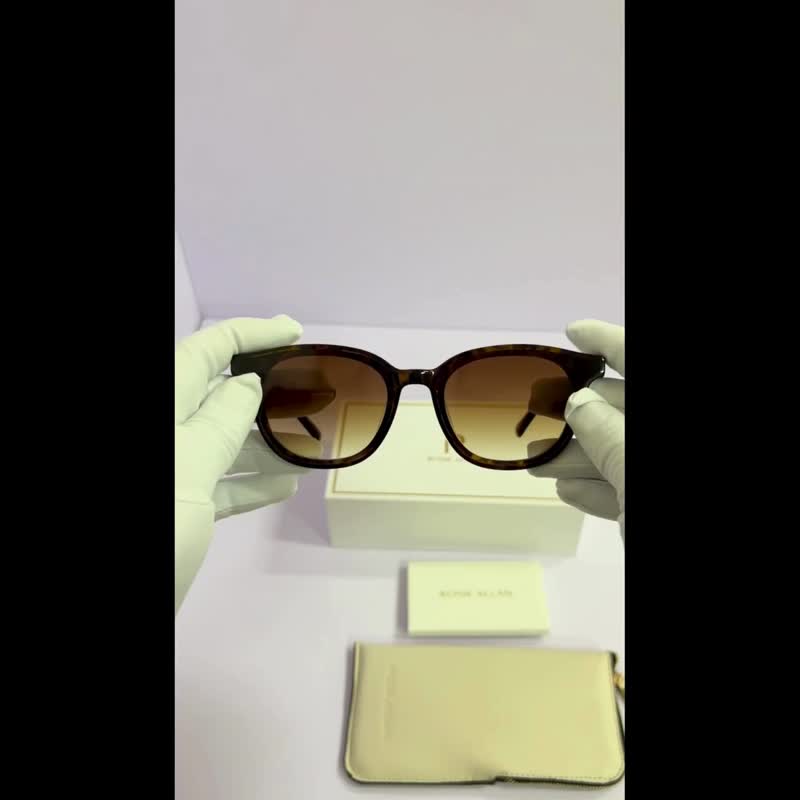 Mima 茶琥珀 C02 - 墨镜 - 树脂 咖啡色