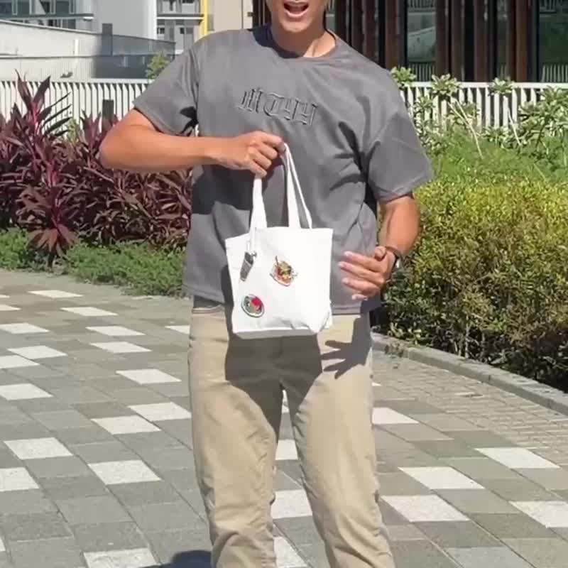 刺绣烫贴/别针/魔鬼毡 | 台味夜市刺绣徽章【全品项十二款】 - 徽章/别针 - 棉．麻 