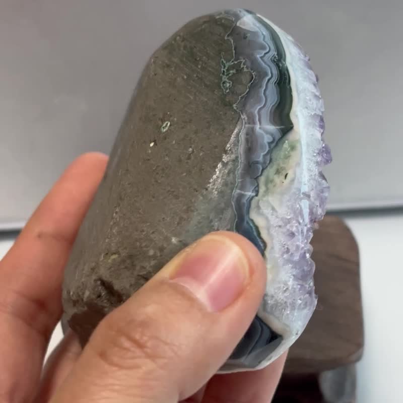 *天赐的礼物 - 充电 - 灵性*天然巴西紫水晶镇 Amethyst - 摆饰 - 水晶 紫色