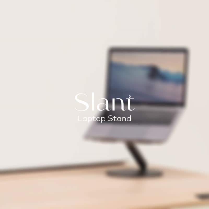 beflo Slant 笔电支架 - 电脑配件 - 铝合金 灰色