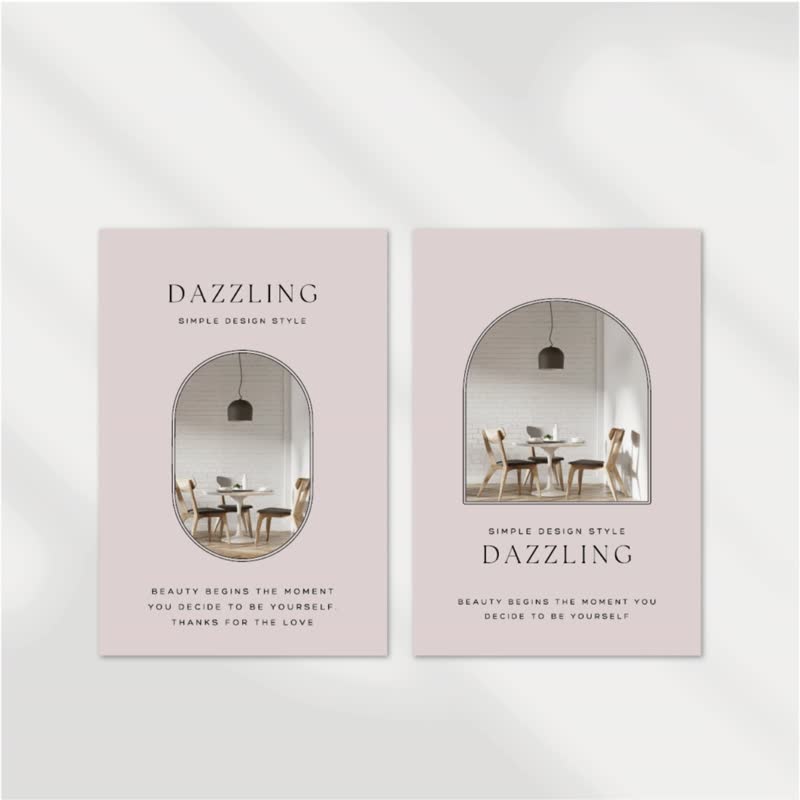 【订制】璀璨感谢小卡 (双面/6色) - 可定制照片/内容 - 卡片/明信片 - 纸 多色