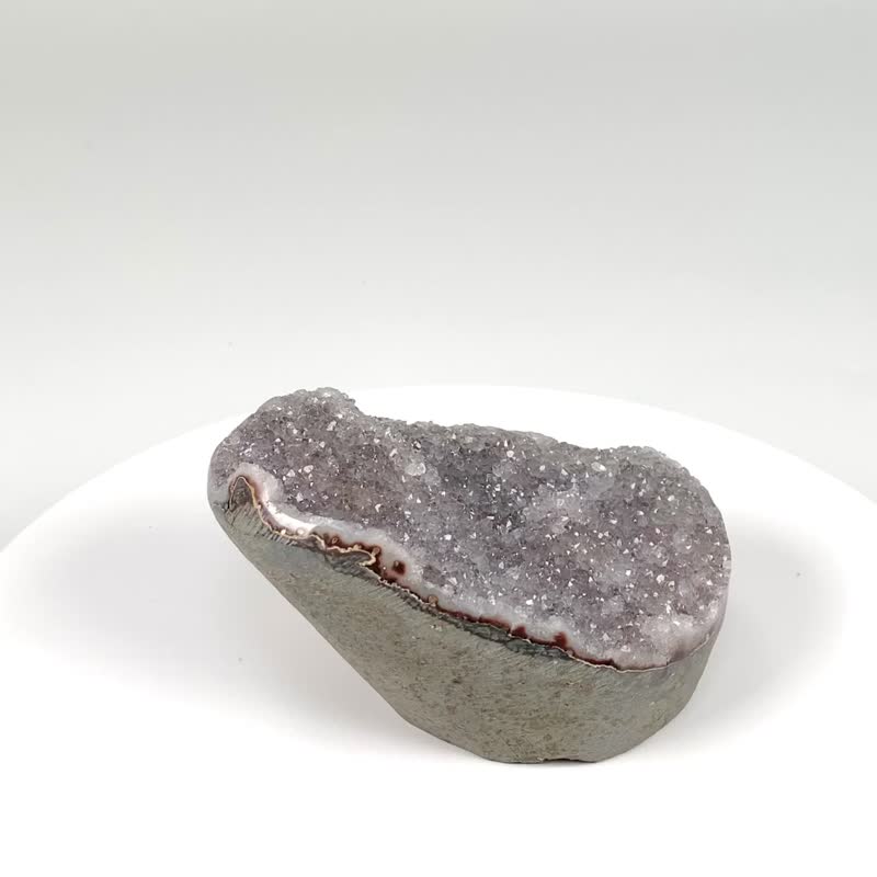 异象彩糖霜消磁盘 090471 - 摆饰 - 水晶 紫色