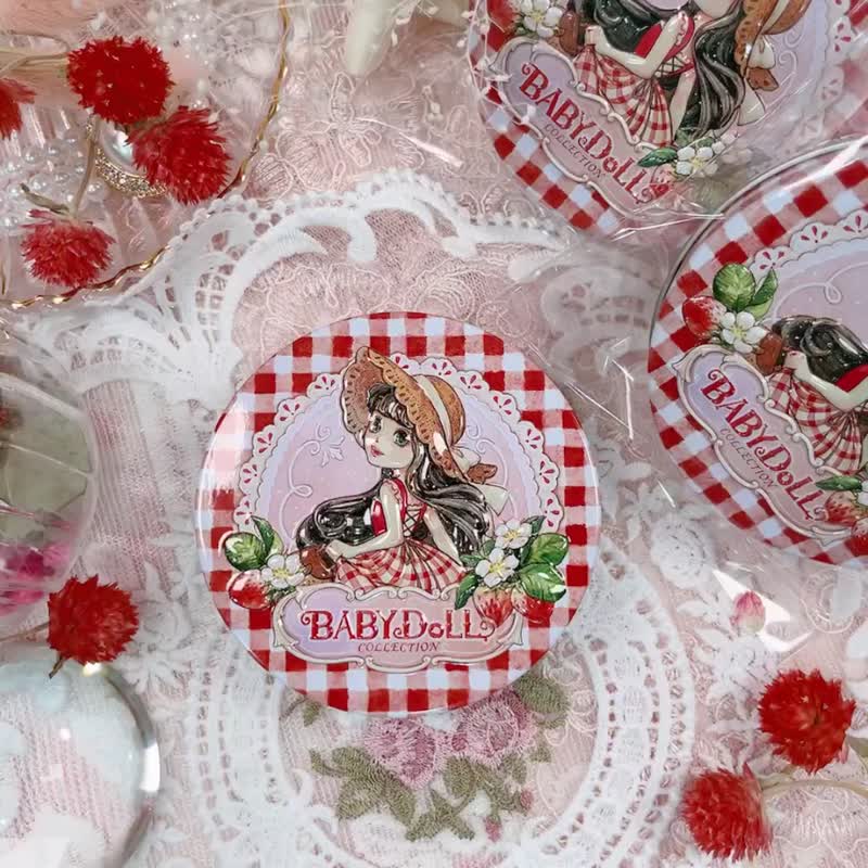 Babydoll｜造型贴纸铁盒组 - 贴纸 - 其他金属 