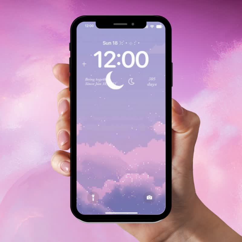 粉红x 卡哇伊智慧型手机壁纸 | 5 款适用于 iPhone 和 Android 的智慧型手机壁纸 - 电脑手机桌布/贴图/App 图示 - 其他材质 