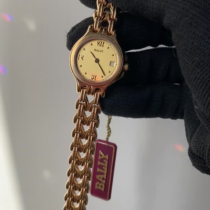 Bally古董表/中古表/复古表/手表/Vintage Watches/时钟 - 女表 - 其他金属 金色