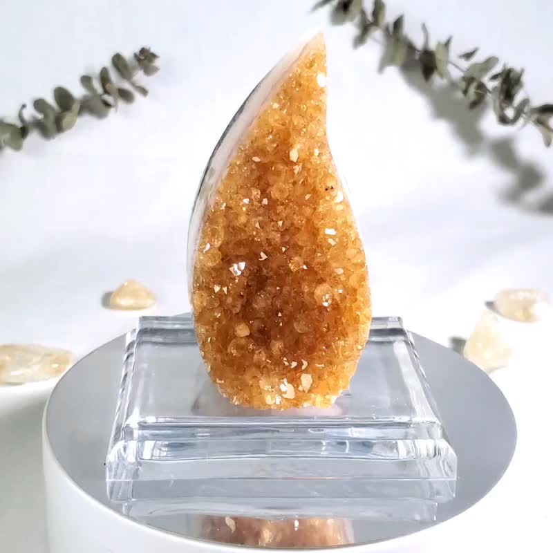 巴西圣火 340324 【天然黄水晶】 - 手链/手环 - 水晶 黄色