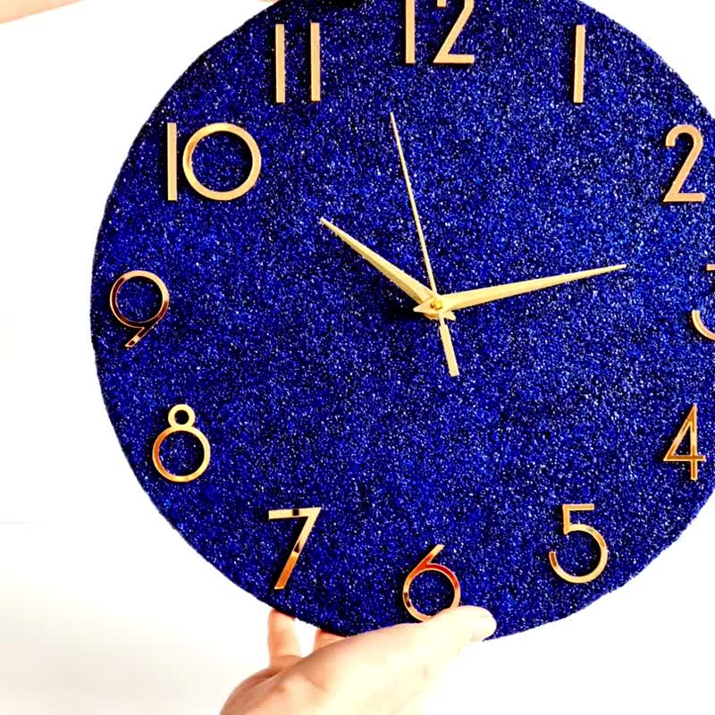 wall clock - 时钟/闹钟 - 其他材质 蓝色