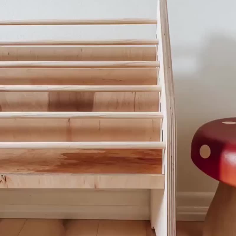 Kids Furniture Montessori, Childrens Storage, Clothing Rack by ChildUniverse - 儿童家具 - 木头 多色