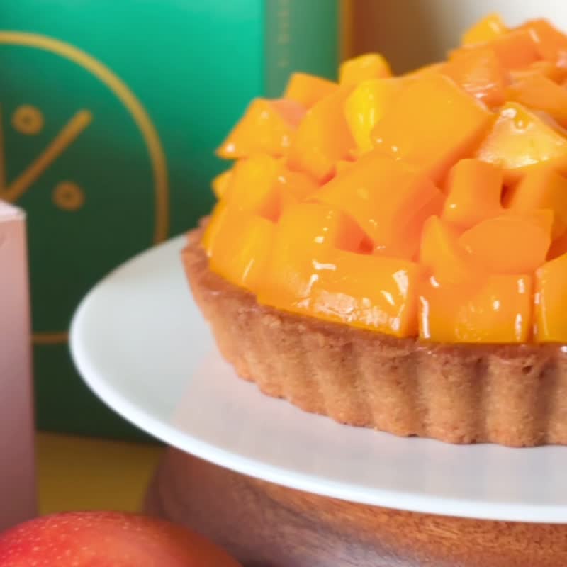 【1%bakery季节限定】夏日芒果塔/门市自取(可代写小卡另加购) - 蛋糕/甜点 - 新鲜食材 橘色
