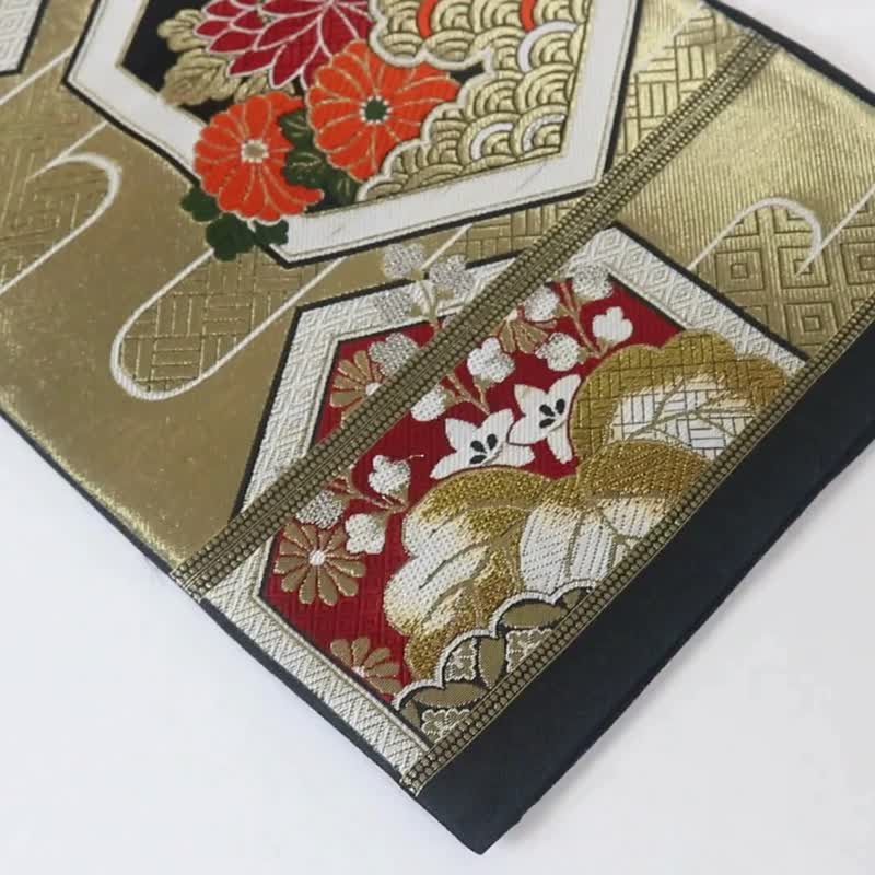 和服腰带改制桌旗 | 古董腰带升级再造 | 孤品 | 和风室内装饰 - 其他 - 其他材质 多色