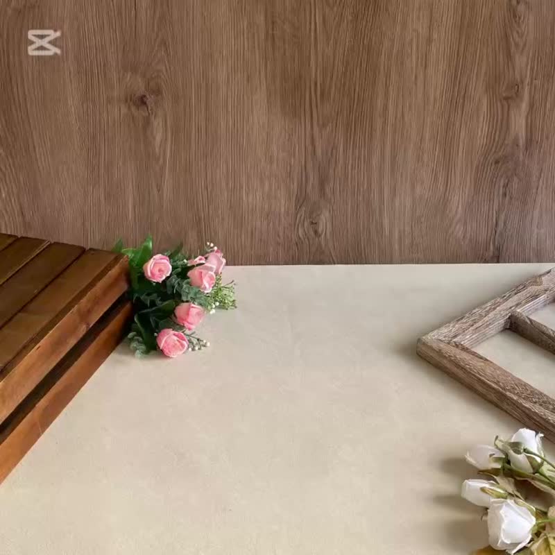 蝴蝶去野餐 (宽楦) 帆布休闲鞋 懒人鞋 免绑带 - 卡其色 - 女款休闲鞋 - 棉．麻 卡其色
