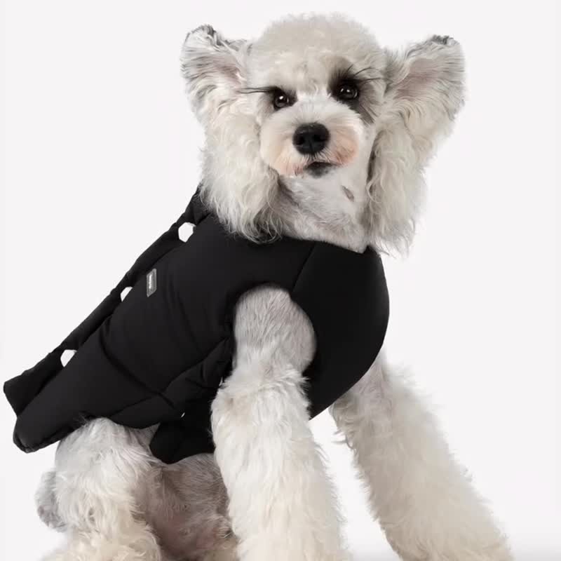 bump up【Bolts】宠物狗狗中小型犬冬季马甲背心棉服 - 衣/帽 - 尼龙 绿色